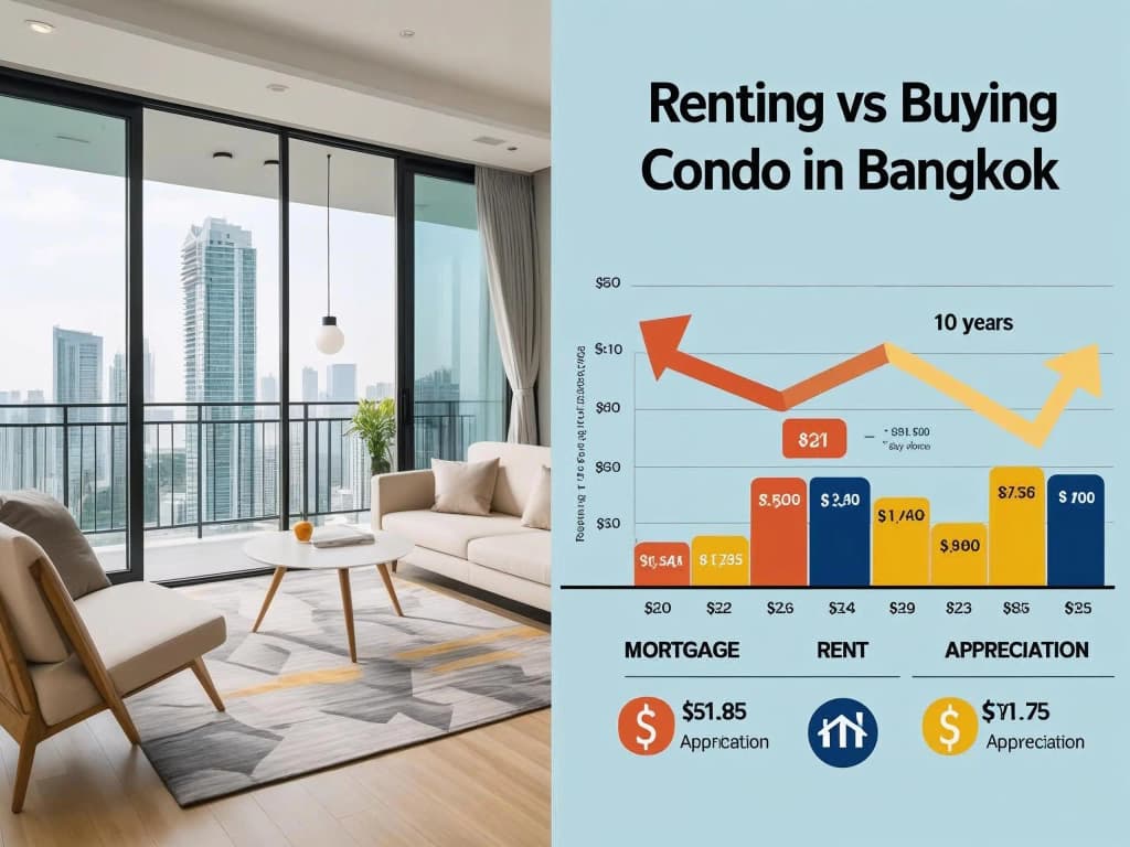 เช่าหรือซื้อคอนโดในกรุงเทพฯ: แบบไหนเหมาะกับคุณ?